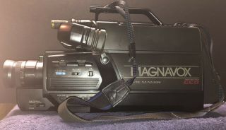 Complete (-) Battery - Vintage Magnavox Vhs Movie Maker Ccd Cvj320av01 Camcorder