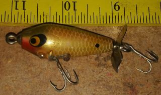 Smithwick Devel Horse Fly Lure 2 1/4 Inch Rare Color Wood Fishing Tackle Lure