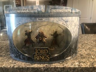 Play Along Brand Lord Of The Rings Action Figures - Elven Warriors Of Helms Deep