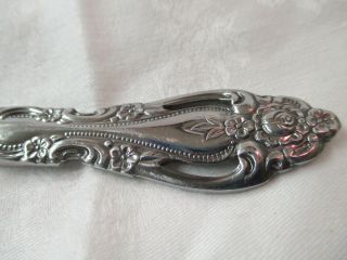 Vintage Imperial stainless pierced Serving spoon Chalmette 2