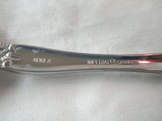 Vintage Imperial stainless pierced Serving spoon Chalmette 3