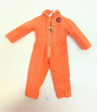 Vintage Gi Joe Adventure Team - Orange Jump Suit - (6)