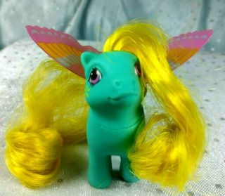 Buzzer Summer Wing Pony My Little Pony Vintage All From 1988 G1