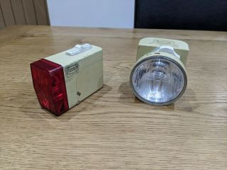 Vintage Ever Ready Retro Bicycle Bike Lights Lamps
