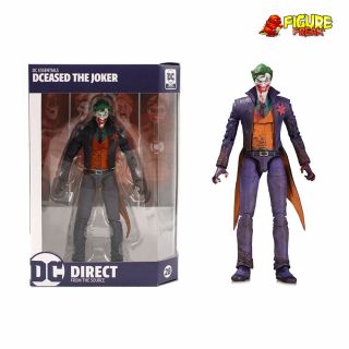 Dc Direct Collectibles 7 " Dc Essentials 28 Dceased Joker Action Figure Nm