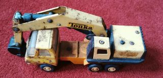 Vintage Diecast Tonka Digger Truck