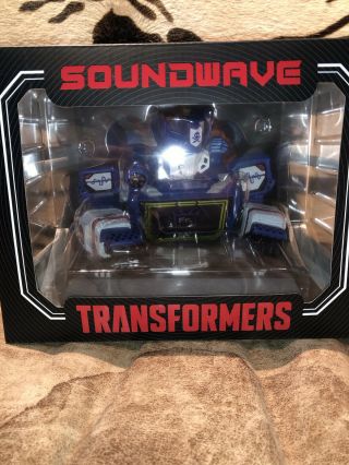 Mighty Jaxx Transformers X Quiccs: Soundwave Vinyl Bust