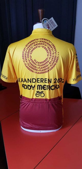 BNWT 1994 Vlaanderen 2002 Eddy Merckx vintage cycling jersey maglia ciclismo 2