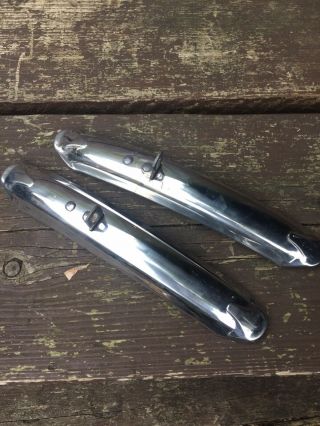 Vintage Shortie Mudguards For Racing Bike Stainless Steel Shorty.  28/6
