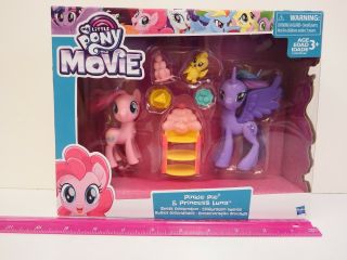 My Little Pony The Movie - Sweet Celebration - Pinkie Pie & Princess Luna - Age 3,