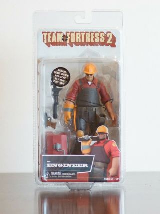 Team Fortress 2 7 " Neca Figure Red Engineer Nib