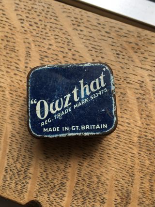 Owzthat - Vintage Cricket Game - Tin & Dice