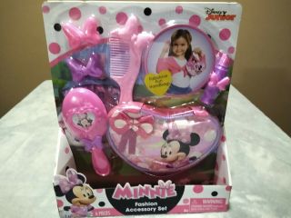 Disney Junior ⭐ Minnie Mouse Accessory Fashion Set ⭐ Purse Brush Mickey