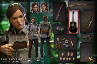 1/6 The Last Of Us 2 Ellie Figure Usa Revenger Joel Master Team Cc Toys Hot