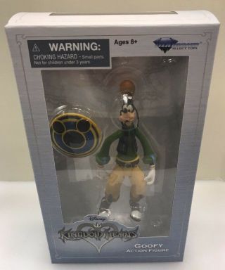 Disney Kingdom Hearts Goofy Dog Action Figure Exclusive Series 2 Diamond Select
