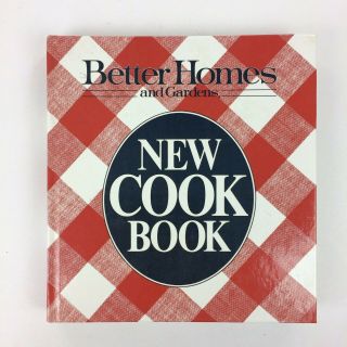 Vtg Better Homes & Gardens Cookbook Published 1987 Hardcover Casebound Cook