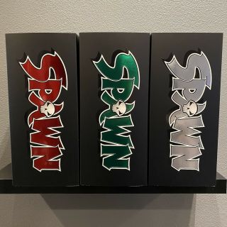 Spawn Kickstarter - 3 Pack - Red,  Silver And Green - Todd Mcfarlane Signed