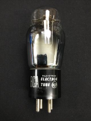 Rca Type 26 Coke Bottle Radio/amp Triode Vacuum Tube Vintage R.  9889 - D