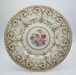 Vintage Fine Bone China Shelley Floral 10 3/4  Diameter Plate - Perfect