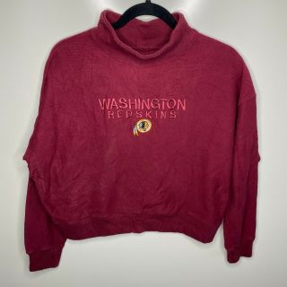 Legends Athletic Crewneck Sweatshirt Youth L Red Washington Redskins Nfl Vtg 80s