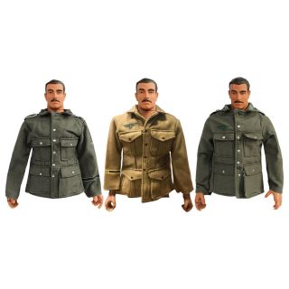 3 1/6 21st Century Toys Overcoat Germany Wwii Usa Us The Ultimate Soldier Bbi
