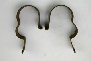 Vintage Butchers/ Carrier/ Tradesmans Bicycle Front Stand Clips (13)
