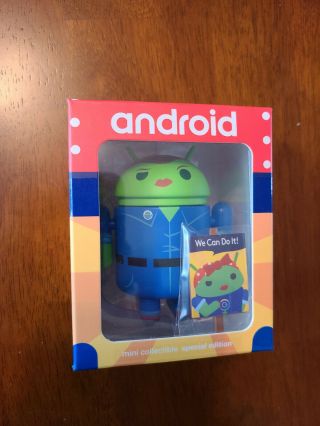 Android Mini Collectible Figurine - Google Exclusive - Rosie -,