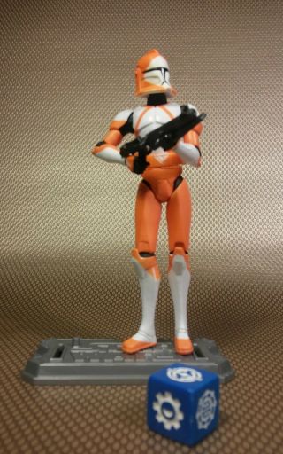 Star Wars Clone Wars Clone Trooper Bomb Squad Hasbro Figure 3.  75 " Ordinance