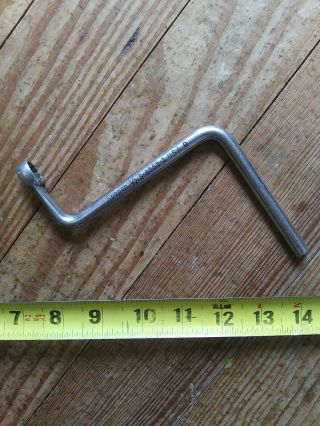 Vintage Snap - On Tools 1/2 " Distributor Wrench 12 Point S - 8558 - A Underlined Logo