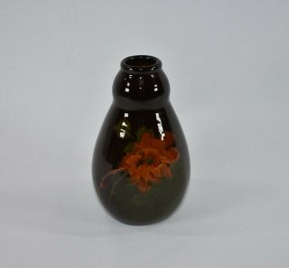Vintage Weller Pottery Louwelsa Standard Glaze Floral Cabinet Vase