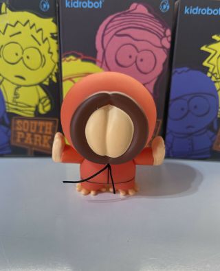 Kidrobot South Park Butt Face Kenny,  Principal Pc,  Cartman And Heidi