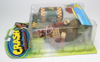 1999 CRASH BANDICOOT DINGODILE ACTION FIGURE IN PACKAGE 4