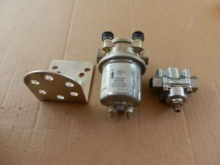 Carter 6 Volt Fuel Pump With Holley Pressure Regulator For Vintage Equipment