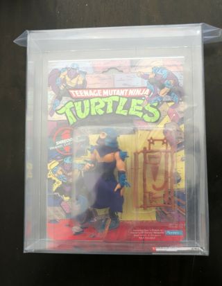 1990 Playmates Teenage Mutant Ninja Turtles Tmnt Shredder 44 - Back Afa 75,