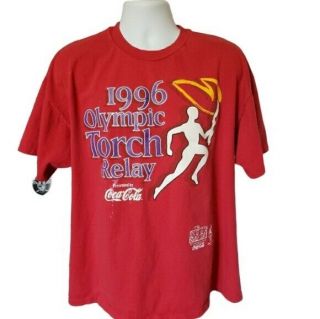 1996 Atlanta Olympics Torch Run Coca - Cola L