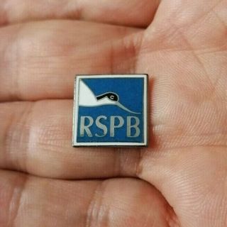 Vintage Pin Badge Club Royal Society For The Protection Of Birds Rspb
