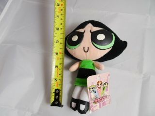 Small 1999 Toy Connection Cartoon Network Buttercup Powerpuff Girls Plush NWT 2