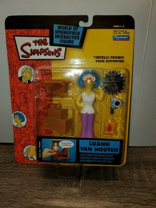 Series 12 Playmates Wos Simpsons Luann Van Houten Action Figure Mib