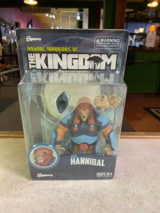 Spero Animal Warriors Of The Kingdom Deluxe 6 " King Hannibal Action Figure Nip