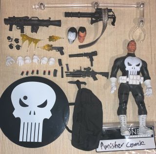 Sdcc Mezco One 12 1:12 Collective Punisher Authentic Special Ops Edition Figure