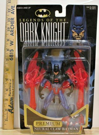 Legends Of The Dark Knight Neural Claw Batman 1996 Kenner Figure
