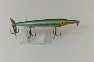 Vintage Wood Boone Needlefish 5 1/2 " Top Water Prop Bait Fishing Lure
