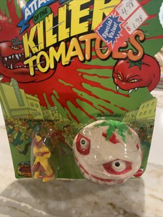 Rare Mummato Attack Of The Killer Tomatoes Monster Ball 4 Square