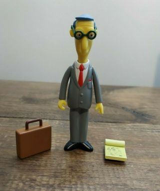 Playmates 2002 The Simpsons Wos World Of Springfield Blue Haired Lawyer Figure
