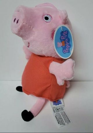 Official Peppa Pig Plush 8 " Licensed Stuffed Animal Girl Pig Toy Kids Boy Girls