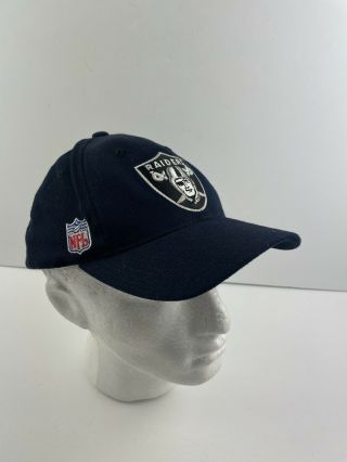Vintage Reebok Oakland Raiders Hat Adjustable Nfl On Field Team Apparel