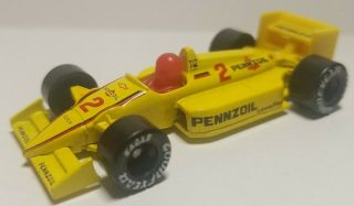 Vintage 1988 Matchbox Indy 500 Racer Pennzoil Die - Cast Yellow Car 1:55 ☆used☆
