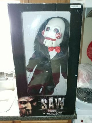 Spencers Exclusive 24in Saw Movie Billy Puppet Paper Magic Group 2004 Rare