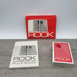 Vintage 1972 Parker Brothers Rook Card Game Complete