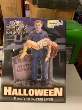 Cinema Screams Halloween Michael Myers Spencer Gifts Statue Figurine Rare Horror
